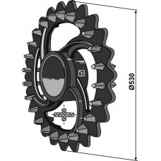 18102 Dal-Bo volo žiedas Crosskill - Ø530mm