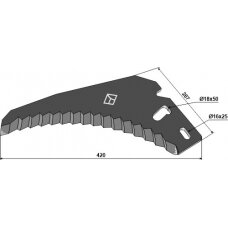 B02-0449 Bergmann smulkinimo peilis