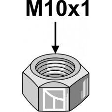 Savaime užsifiksuojanti veržlė - M10x1